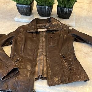 Marc New York Andrew Marc genuine leather jacket small